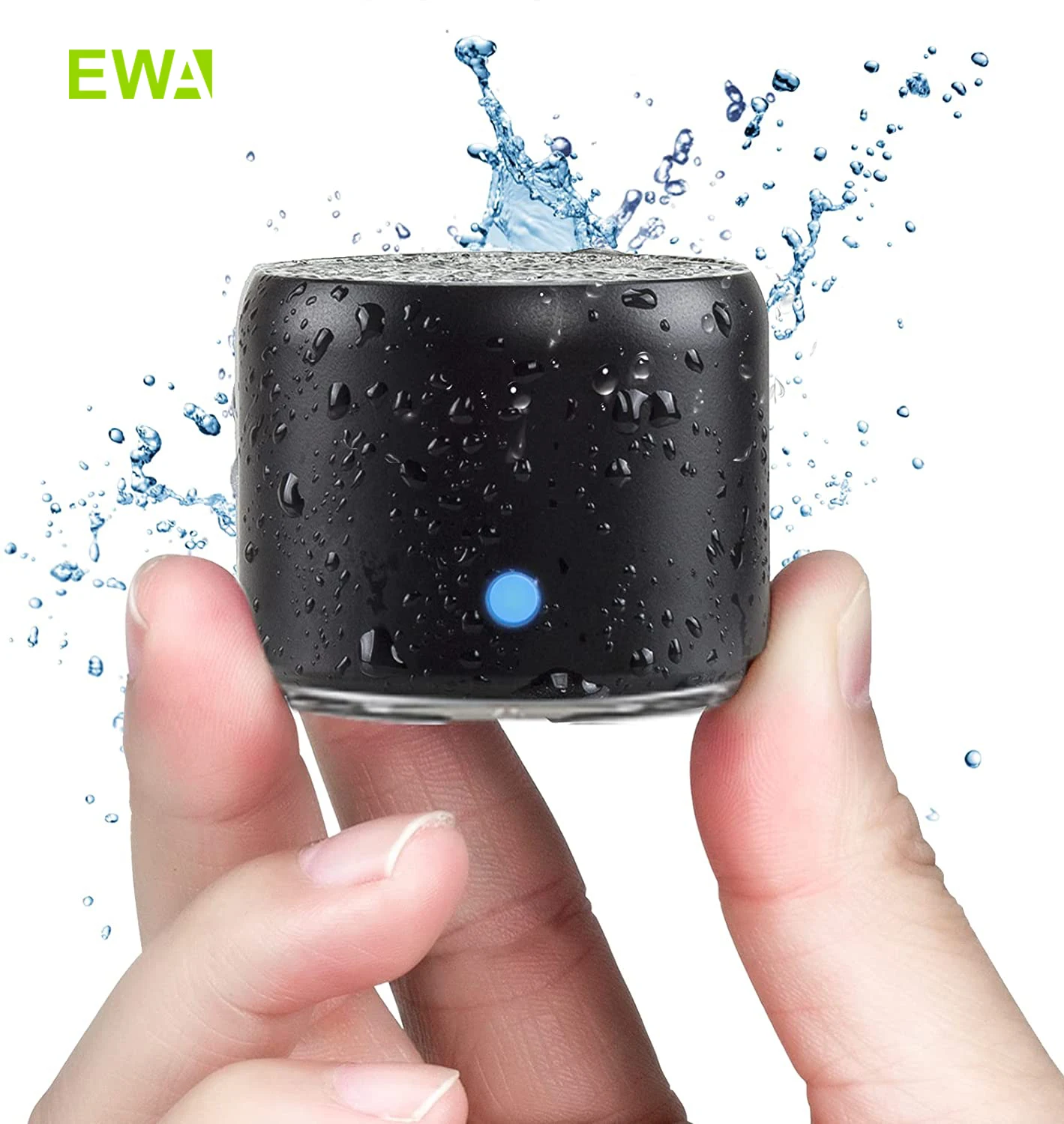 Portable Bluetooth Speaker Waterproof Ipx7 - EWA A106 Pro ลําโพงมินิบลูทูธพร้อมหม้อน้ําเบสแบบกําหนดเอง, กันน้ํา IPX7,