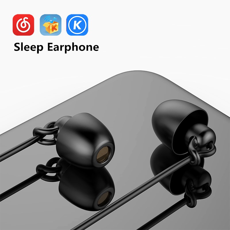 Open Ear Air Conduction Headphones - หูฟังแบบมีสาย Hifi ชุดหูฟังตัดเสียงรบกวน Sleeping หูฟังซิลิโคนชุดหูฟัง TPE