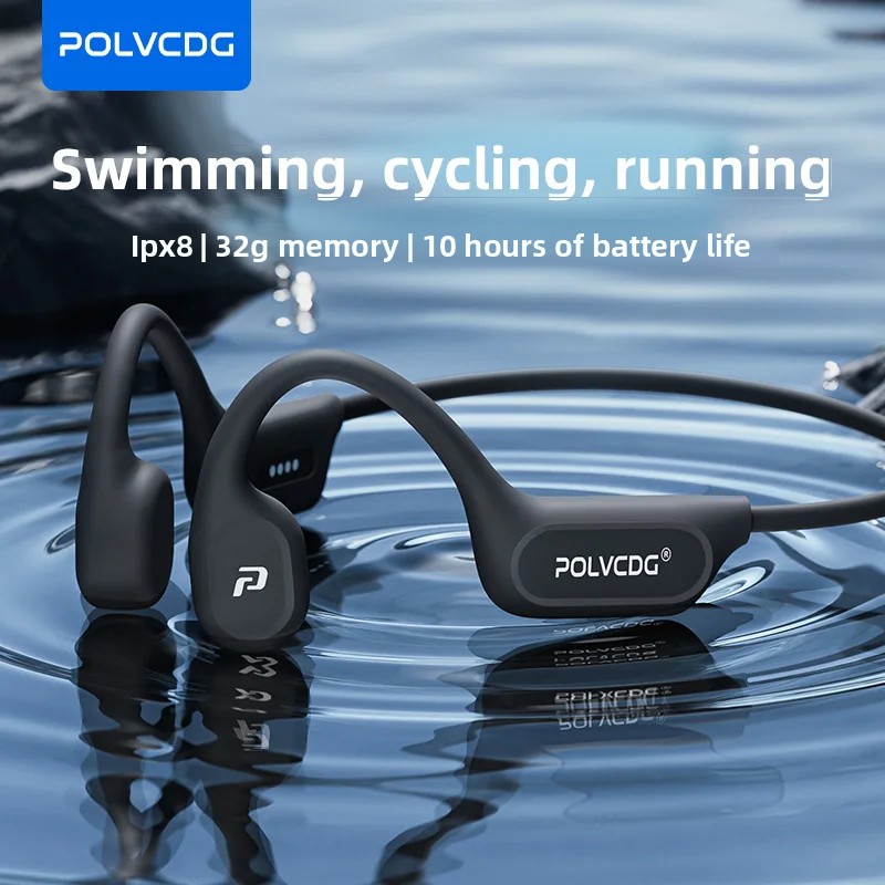 POLVCDG X9 หูฟังแบบนำเสียงผ่าน - Bone Conduction Running Headphones บทวิจารณ์และราคา