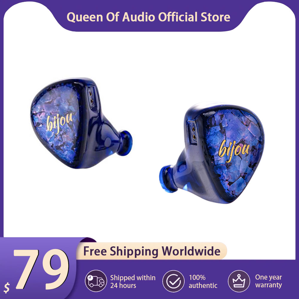 ใหม่ QoA บิจูหูฟัง 1DD+1BA+1BC - Planar Magnetic Iem Earphones บทวิจารณ์และราคา