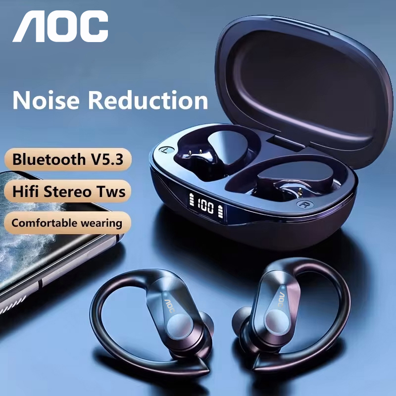 ช้อยส์ AOC ชุดหูฟังกีฬาไร้สายบ - Type C Wired Earphones With Mic บทวิจารณ์และราคา