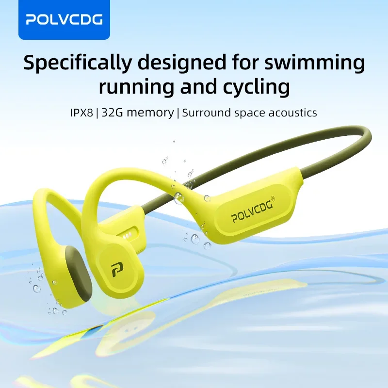 หูฟังว่ายน้ำแบบกระดูก POLVCDG  - Bone Conduction Running Headphones บทวิจารณ์และราคา