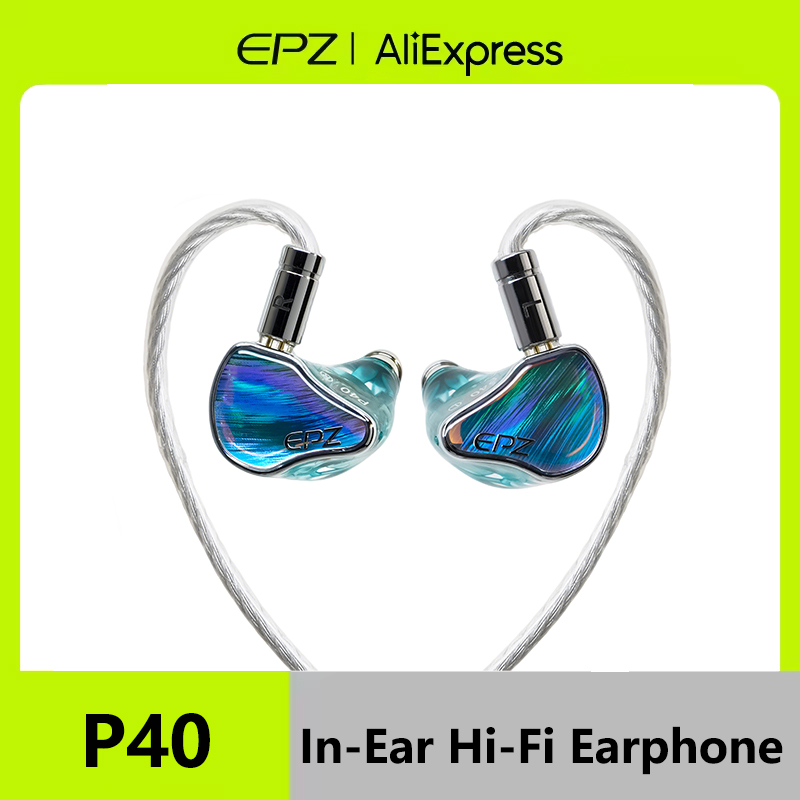 EPZ P40 หูฟังชนิดใส่ในหูไฮไฟ I - Planar Magnetic Iem Earphones บทวิจารณ์และราคา