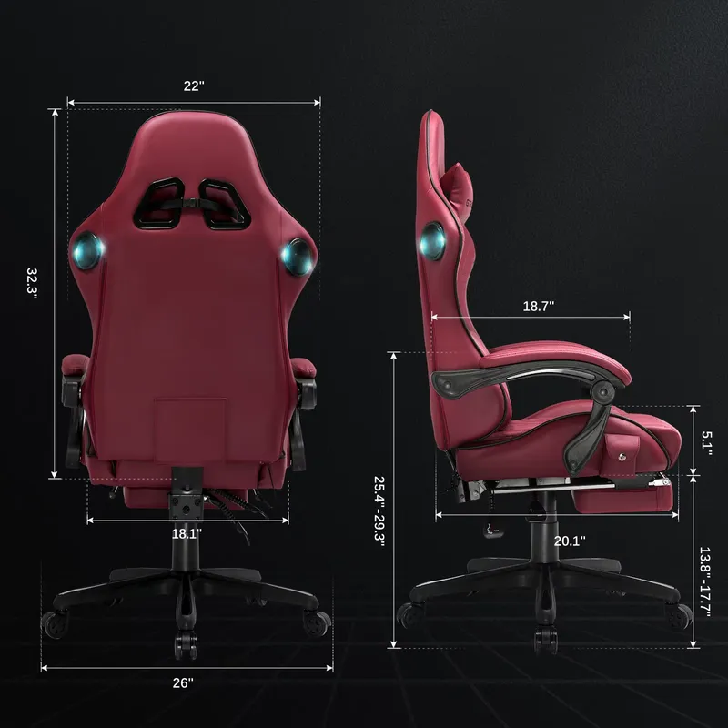 เก้าอี้เกมมิ่ง GTPLAYER พร้อมล - Speakers บทวิจารณ์และราคา