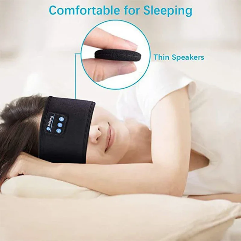 หูฟังบลูทูธแบบสปอร์ตสำหรับนอนต - Sleep Mask Headphones Bluetooth บทวิจารณ์และราคา