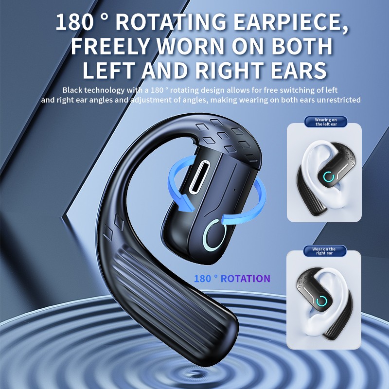 Bluetooth 5.4 เปิดหูฟังไร้สาย  - Open Ear Air Conduction Headphones บทวิจารณ์และราคา
