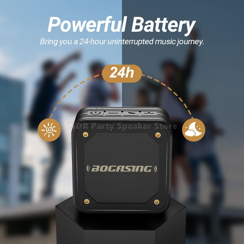 M10 15W ลําโพง BT 5.0 แบบพกพา  - Portable Bluetooth Speaker Waterproof Ipx7 บทวิจารณ์และราคา